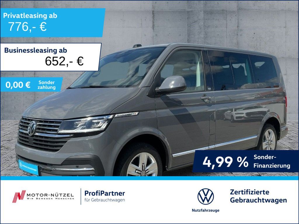 Volkswagen T6.1 Multivan 2.0 TDI 4M GENERATION SIX LED+NAVI Leasing