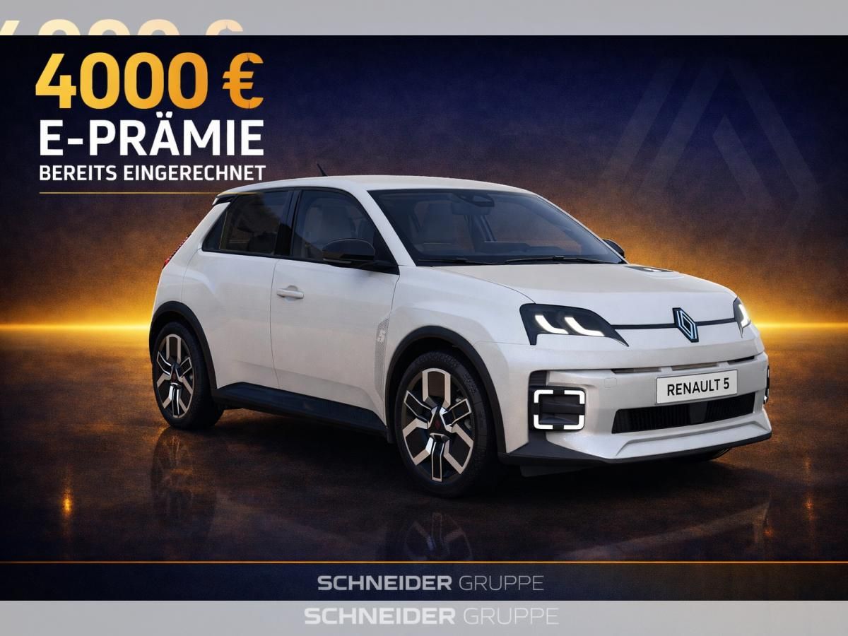 Renault R5 🤑Elektro-Deal-E-Förderung​🤑inkl. Allwetterreifen 🌦️Techno 120 Urban Range Leasing
