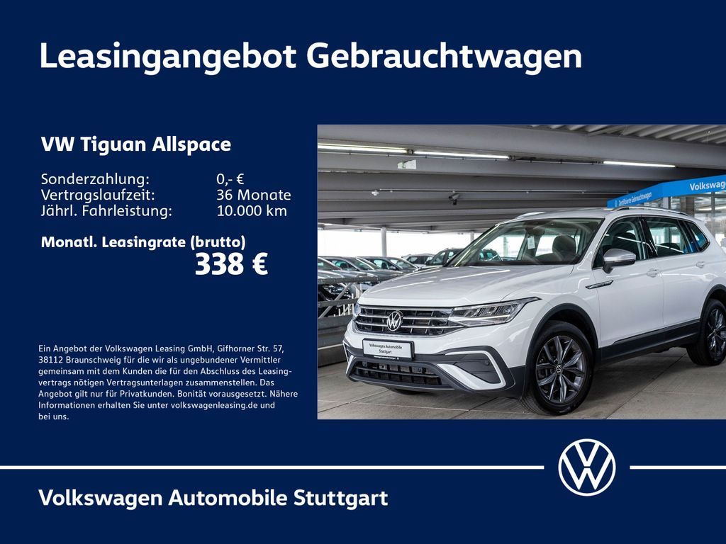 Volkswagen Tiguan Allspace LIfe 2.0 TDI DSG Navi Kamera AHK Leasing