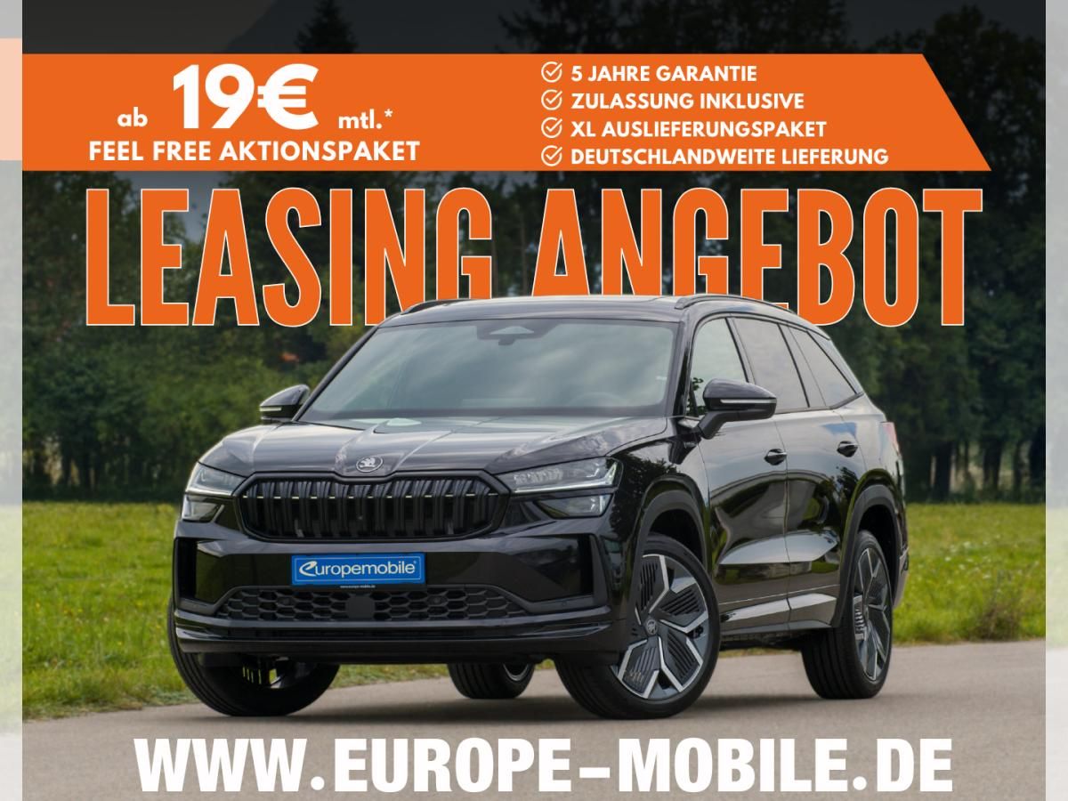 Skoda Kodiaq SPORTLINE 2.0 TDI DSG 4x4 142 kW (UVP 63.760€/SOFORT) 7-SITZE/PANO/MATRIX/NAV/KESSY/AHK/20