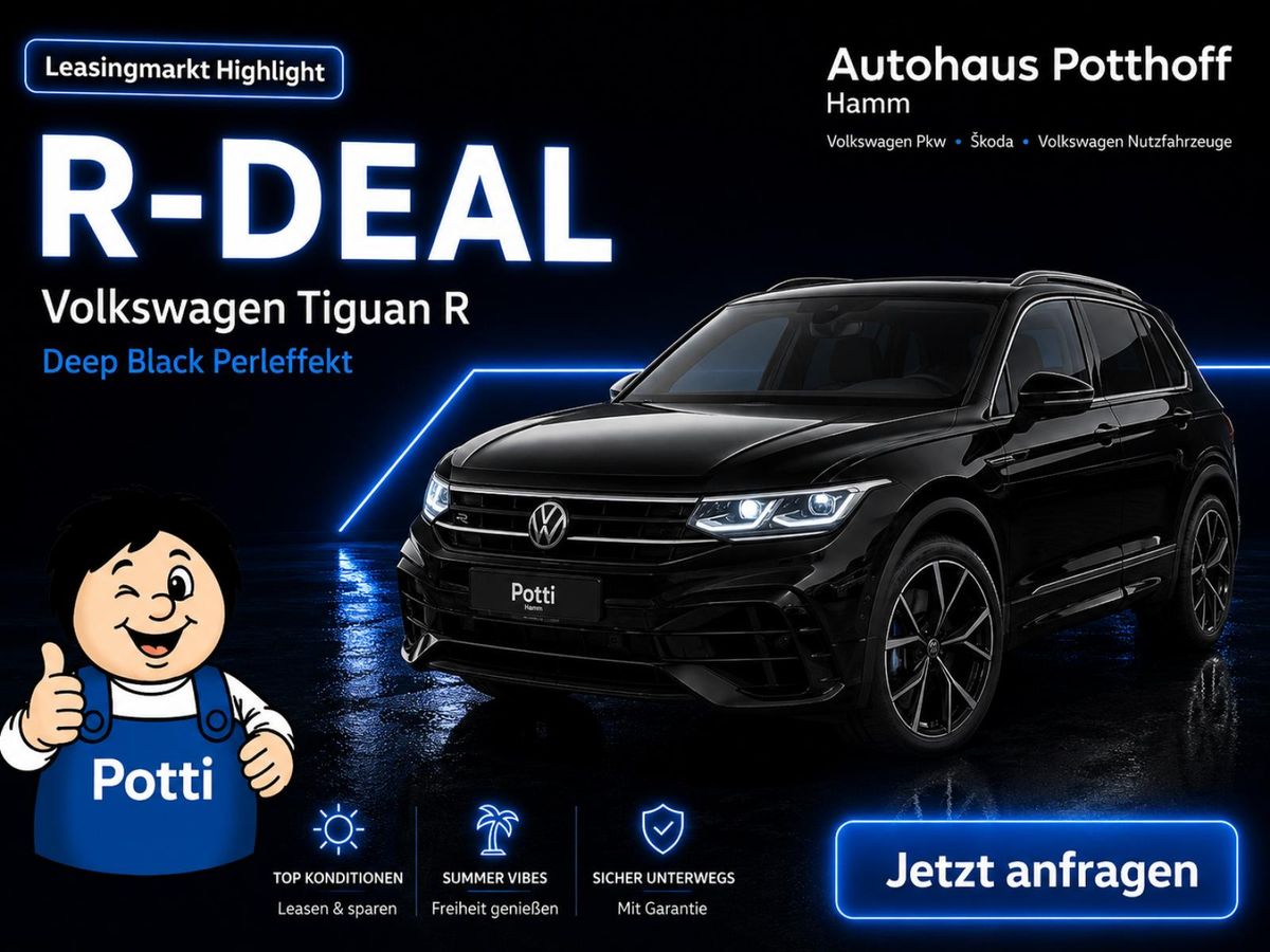 Volkswagen Tiguan R 2.0 TSI DSG 4MOTION 💥R-Deal💥 AHK NAVI KAMERA IQ.LIGHT PDC Leasing