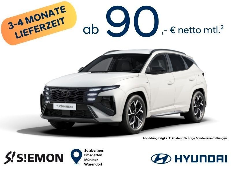 Hyundai TUCSON N-Line 1.6 T-GDI 110 kW MY26 7-Gang-DCT Leasing