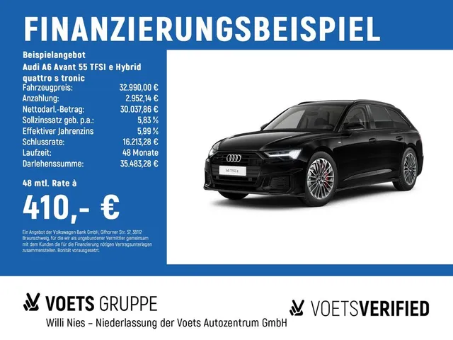 Audi A6 Avant 55 TFSI e Hybrid quattro s tronic RearV