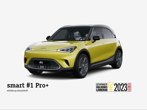 smart #1 Pro+ ⚡(22kW AC/Pano/Navi/LED/360°/19Zoll) Leasing