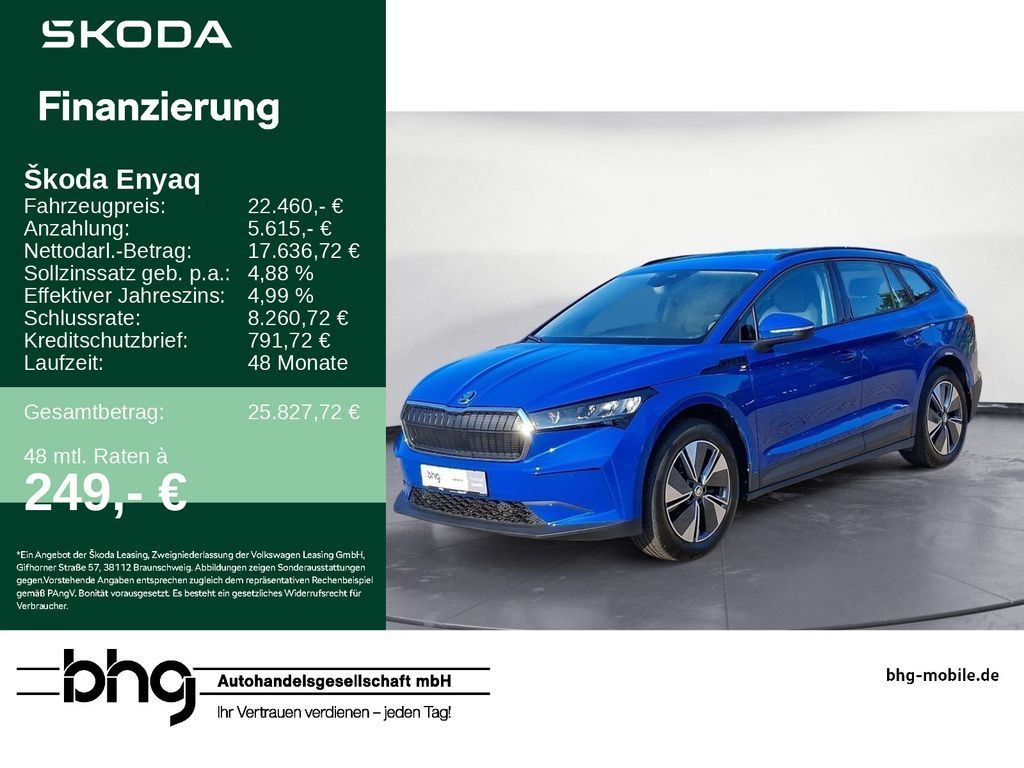Skoda Enyaq iV electric 1-Gang-Automatik Leasing