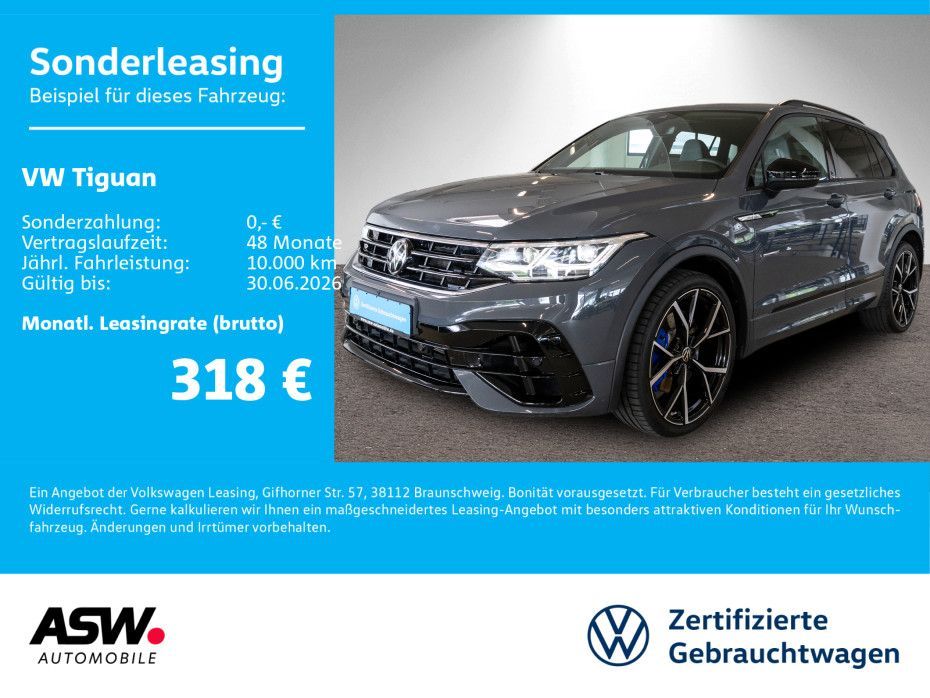 Volkswagen Tiguan R 2.0 TSI 4Motion DSG Navi ACC AHK 360° Leasing