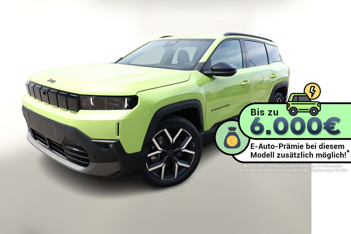 Jeep Compass 74kWh First Edition Nav Matrix eHk 360°K Leasing privat Leasing