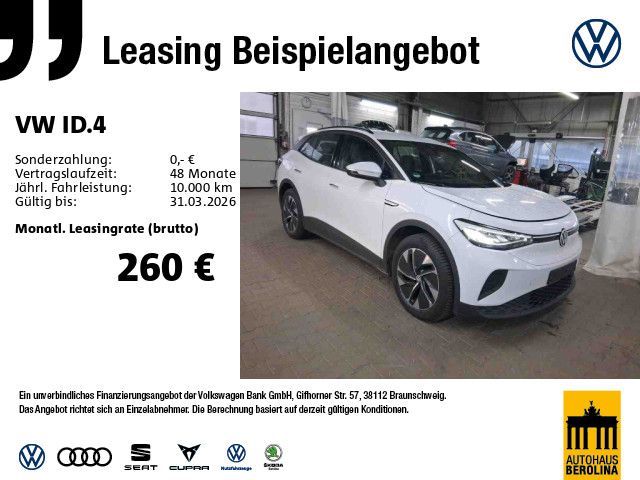 Volkswagen ID.4 Pure *NAV*ACC*LED*SHZ*PDC*App-Connect* Leasing