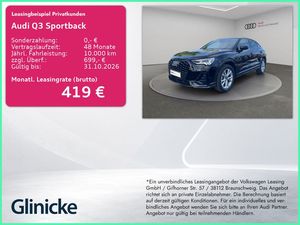 Audi Q3 Sportback 35 TFSI S line LED AHK Kamera