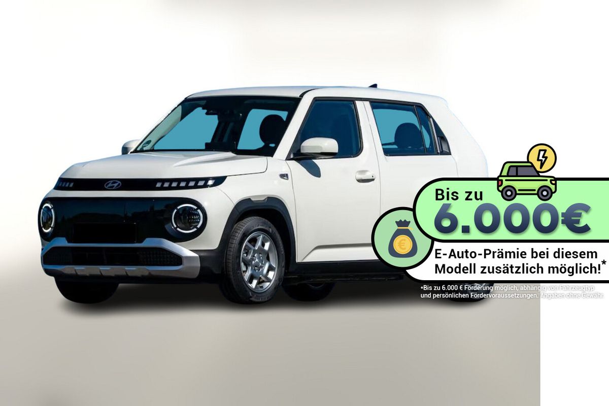 Hyundai Inster 42 kWh FÖRDERF. Navi PDC Kam SmartKey ACC Leasing privat Leasing