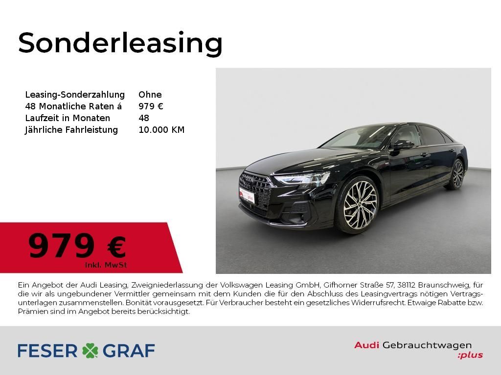 Audi A8 Lang S line 50 TDI Pano Matrix Stdhz. B&O Adv Leasing