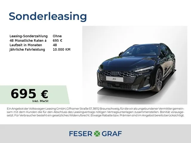 Audi A5 Avant e-hybrid qu 2x S line AHK B&O Tech plus