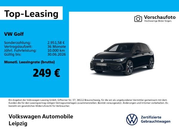Volkswagen Golf VIII GTE 1.5 eHybrid DSG *Navi*Rear View* Leasing