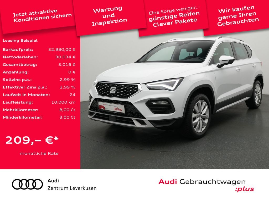 Seat Ateca Xperience DSG CARPLAY LED PDC VIRT NAVI Leasing