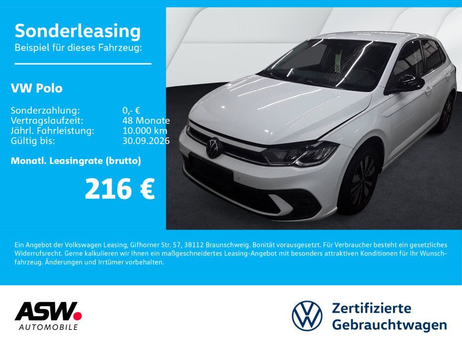 Volkswagen Polo Goal 1.0 TSI DSG LED Navi RFK ACC SHZ AHK Leasing