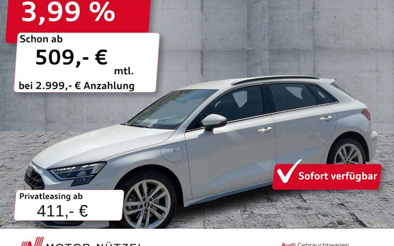 Audi A3-sportback 40 TFSI E S Tronic S Line Sportback 5dr Kauf