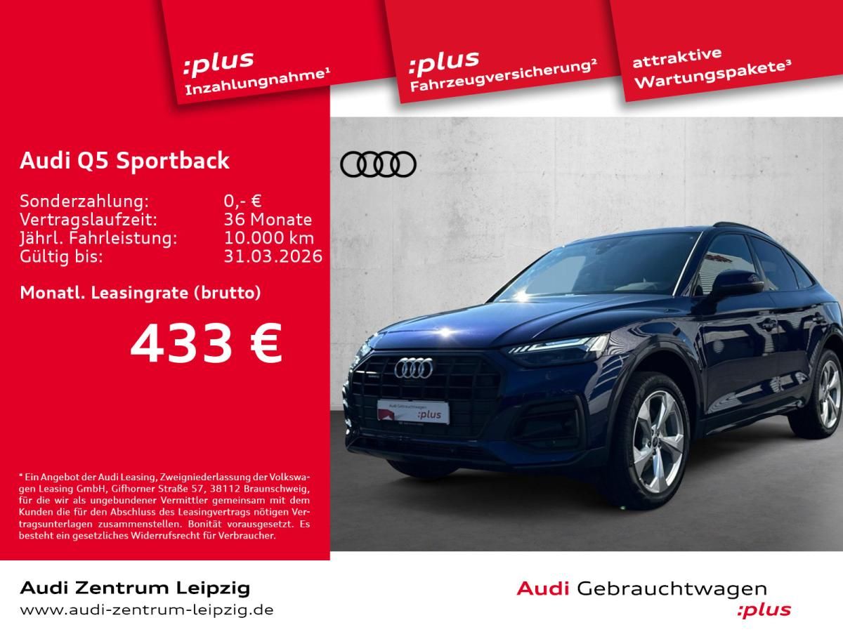 Audi Q5 Sportback 45 TFSI q. adv. *Matrix*Pano*AHK* Leasing
