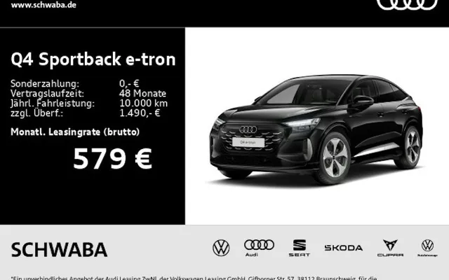 Audi Q4-sportback-e-tron Performance 5dr