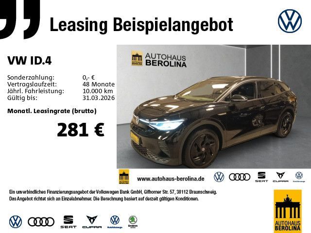 Volkswagen ID.4 Pro Performance *PANO*IQ-MATRIX*AHK*AR-HuD* Leasing