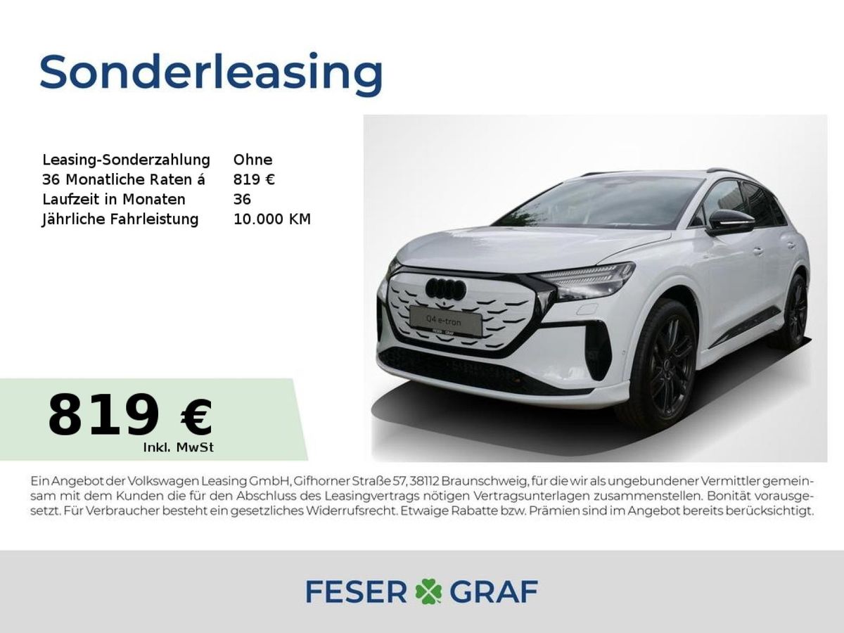 Audi Q4 e-tron Q4 SUV e-tron quattro performance Leasing