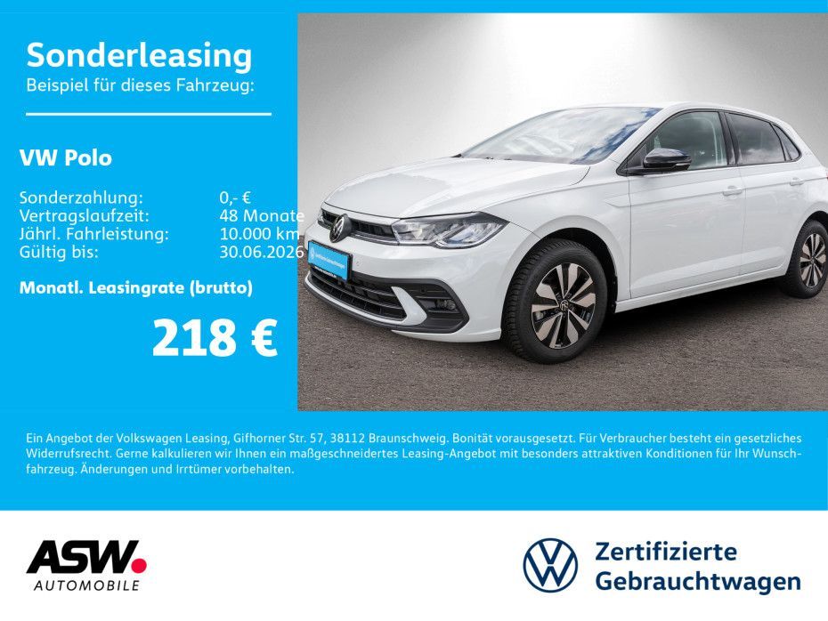 Volkswagen Polo Goal 1.0 TSI DSG LED Navi RFK ACC SHZ AHK Leasing