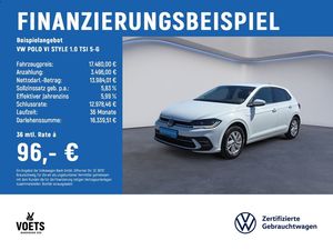 Volkswagen POLO VI STYLE 1.0 TSI 5-G IQ-LIGHT+NAVI+ACC+PDC