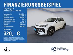 Volkswagen T-Roc Life 1.5 l eTSI DSG PARKASSIST+KEYLESS+LED