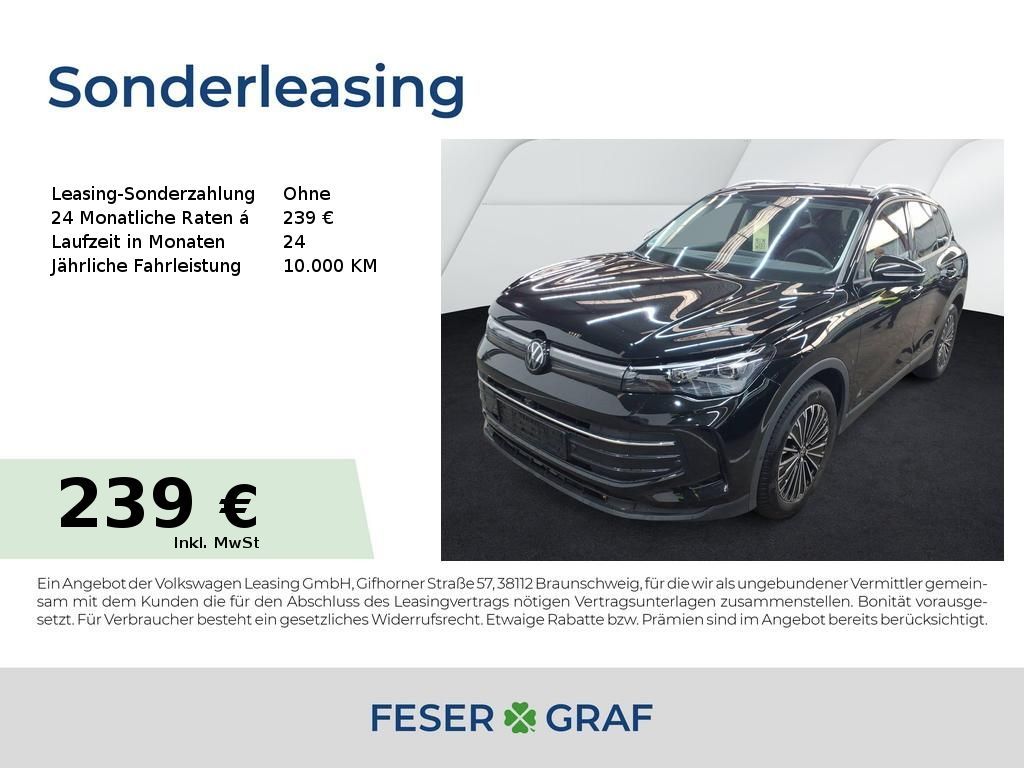 Volkswagen Tiguan 1.5 eTSI Goal DSG AHK LED+ Nav Sitzh 360° Leasing
