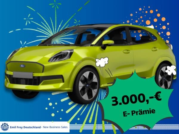 Ford Puma Elektro  46,8kwh 168PS 123 kw Leasing