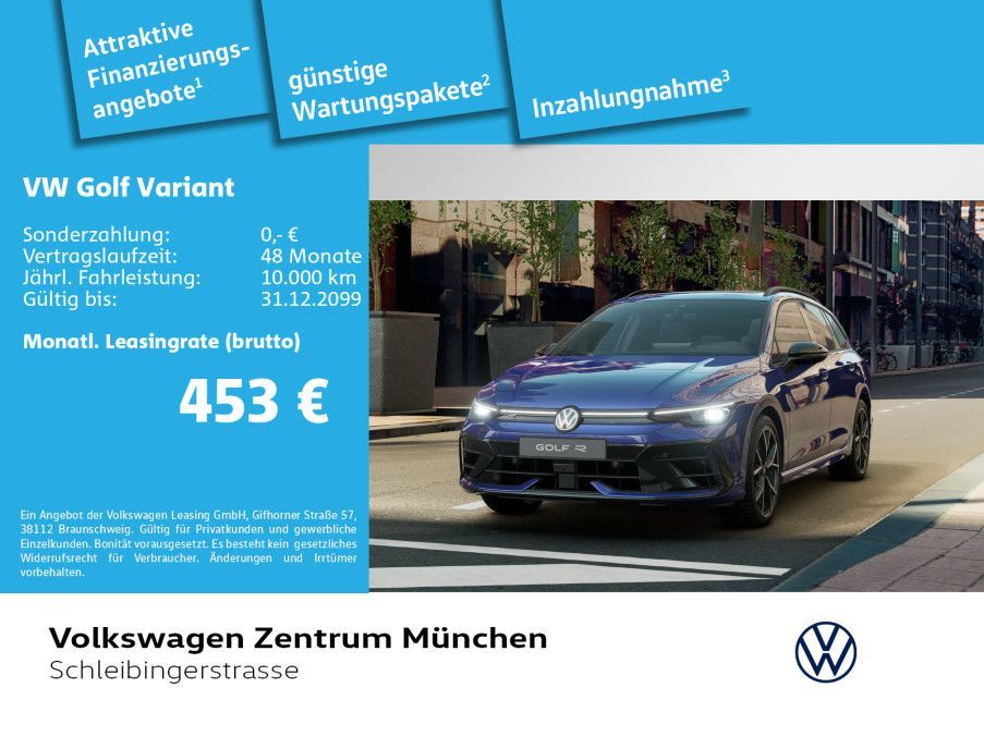 Volkswagen Golf VIII Variant R 2.0 TSI BlackStyle|Pano|AHK Leasing