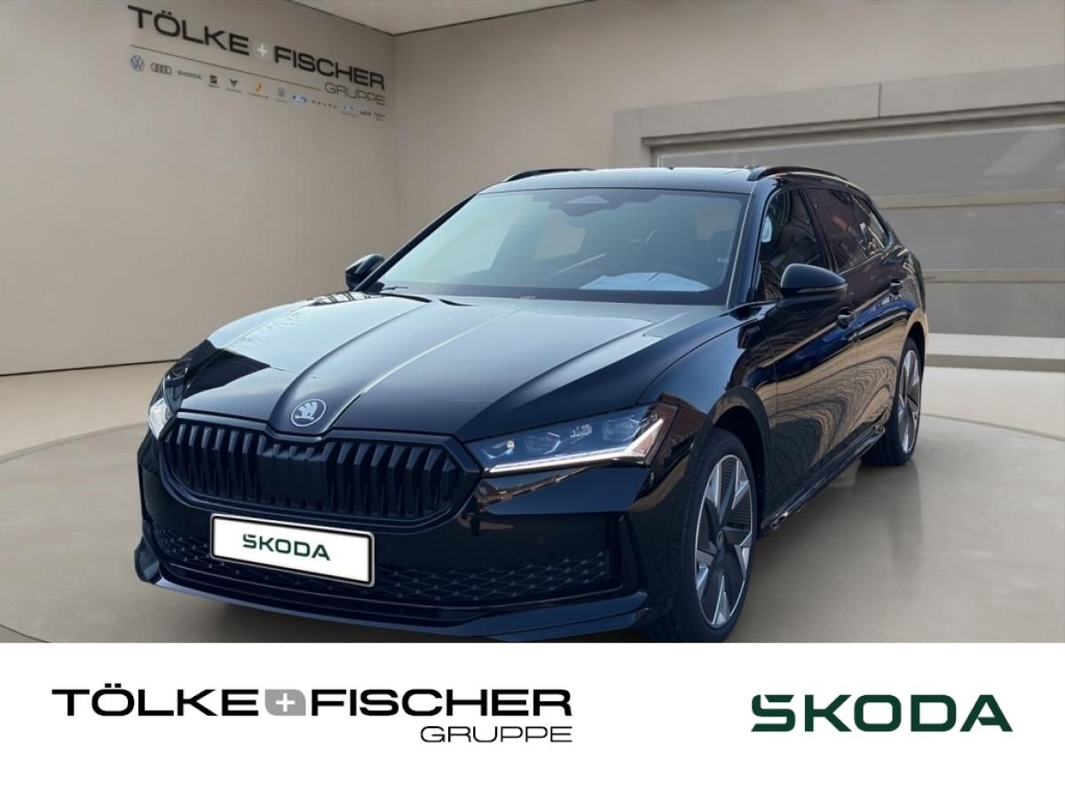 Skoda Superb SOFORT VERFÜGBAR! Combi Sportline Navi DCC Pano AHK eSitz Leasing