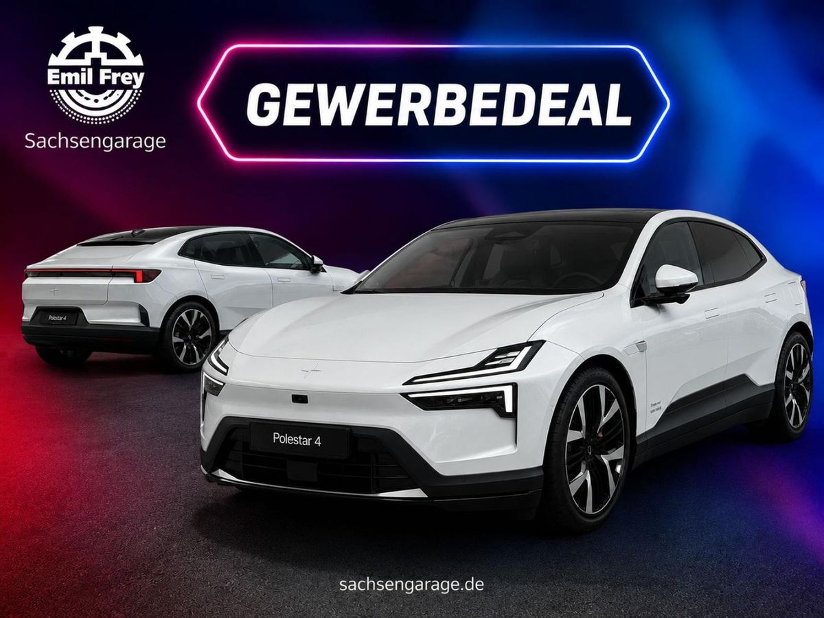 Polestar 4 🔋Rear Motor 100kWh✨ ACC - LED - 360° Kamera ✨ kurzfristig verfügbar! Leasing