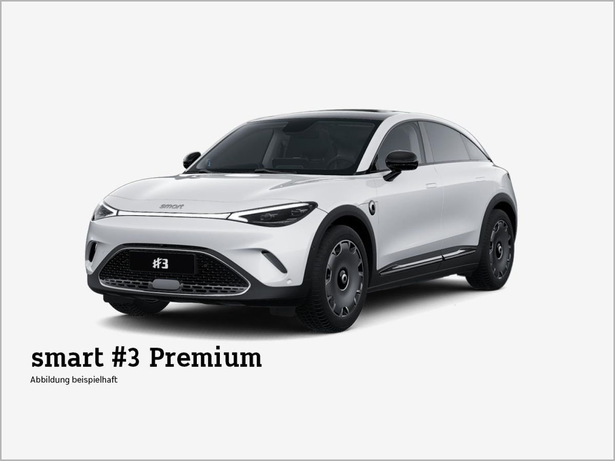 smart #3 Premium⚡MY27 (Wärmepumpe/Pano/Headup/LED+/360°/19Zoll) Leasing