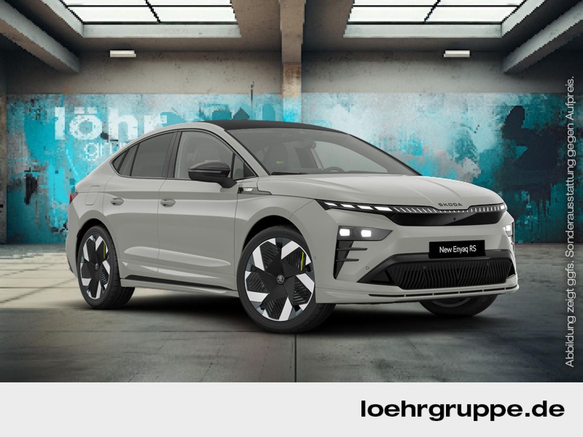 Skoda ENYAQ RS 84 kWh Batterie Elektromotor 250 kW 1-Gang-Automatik Leasing