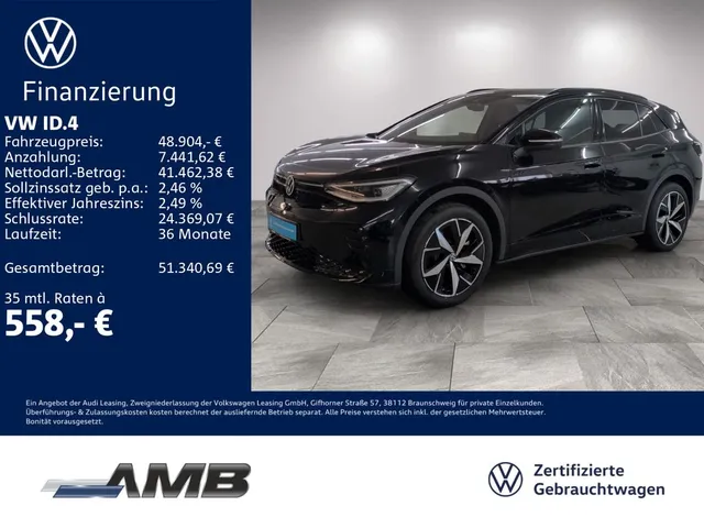 Volkswagen ID.4 GTX 84kWh/AHK/Matrix/Pano/Wärmepum/02.31Gar