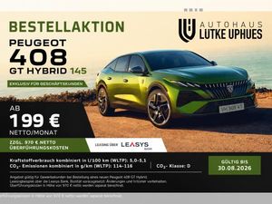 Peugeot 408 HYBRID 145 GT *BESTELLAKTION*