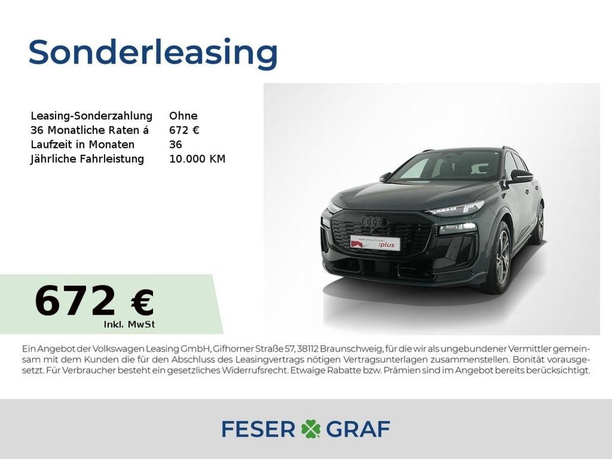 Audi Q6 e-tron Q6 SUV e-tron performance Navi SHZ ACC V-Cockpit Leasing