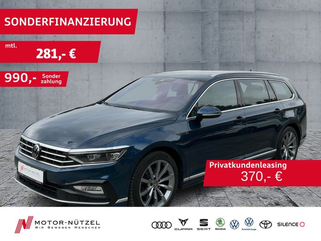 Volkswagen Passat Variant 2.0 TDI DSG R-LINE MATRIX+NAV+ACC Leasing
