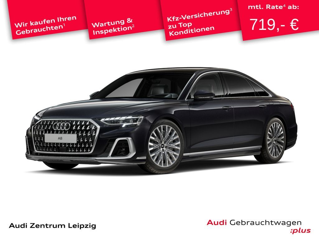 Audi A8 60 TFSIe qu. *dig.Matrix*Pano*HuD*Massage* Leasing
