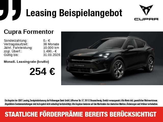 Cupra Formentor 1.5 e-Hybrid DSG *SENNHEISER*R-CAM* Leasing
