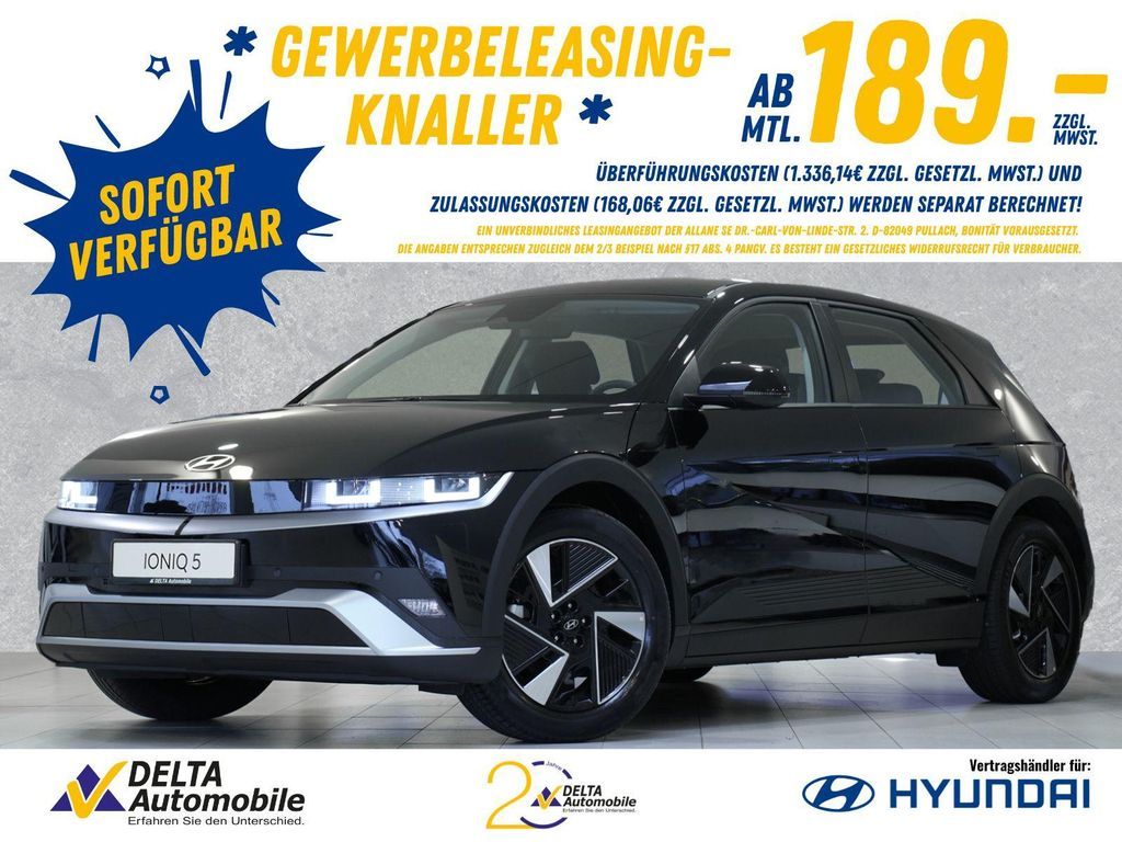 Hyundai IONIQ 5 Basis (MY25) 63 kWh Navi LED Kamera Sitz Leasing