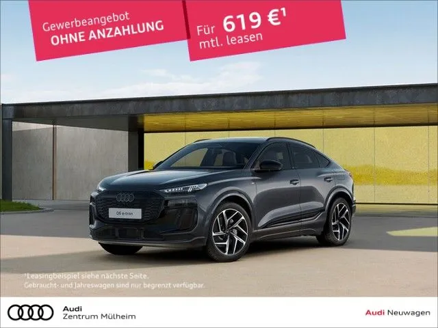 Audi Q6 e-tron Sportback performance 306 PS S line bu