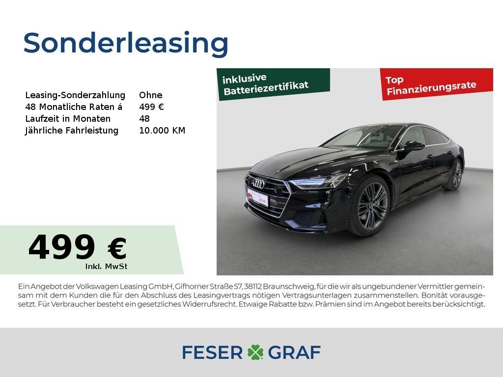Audi A7 Sportback S line 50 TFSI e AHK HD Matrix RFK Leasing
