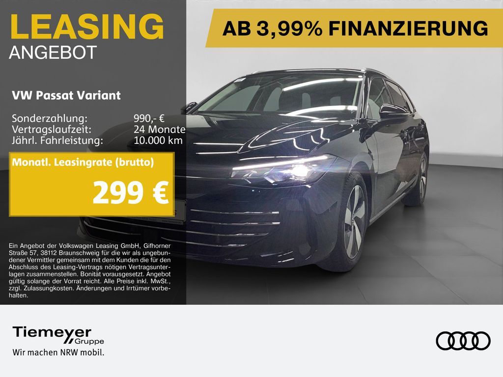 Volkswagen Passat Variant eHybrid BUSINESS HuD AHK LM17 beh Leasing