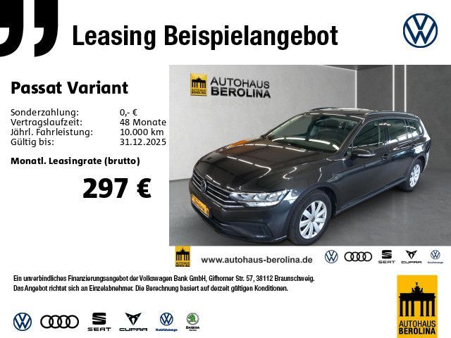 Volkswagen Passat Variant 2.0 TDI DSG *NAV*R-CAM*PDC*GRA* Leasing