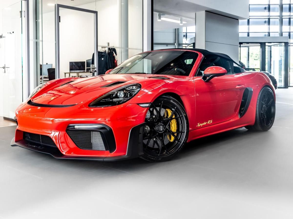 Porsche Boxster 718 Spyder RS *Lift*PCCB*Bose*Vollschalensitz*LED*90L*Rückfahrkamera Leasing
