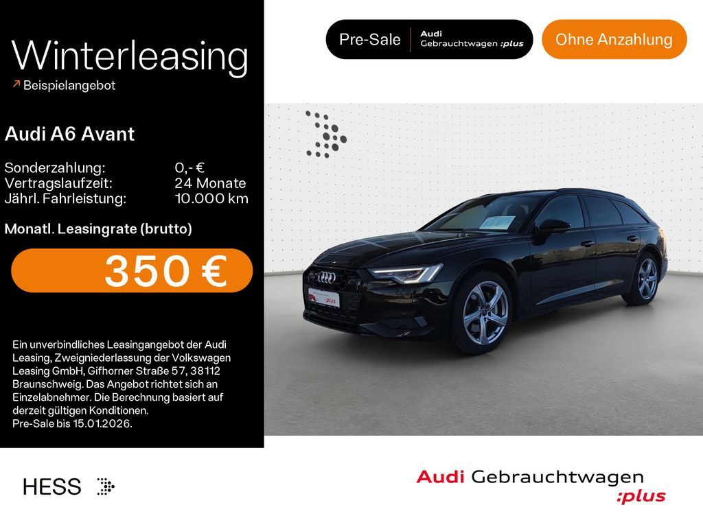 Audi A6 Avant 45 TDI quattro advanced*AHK*KAMERA*19ZO Leasing