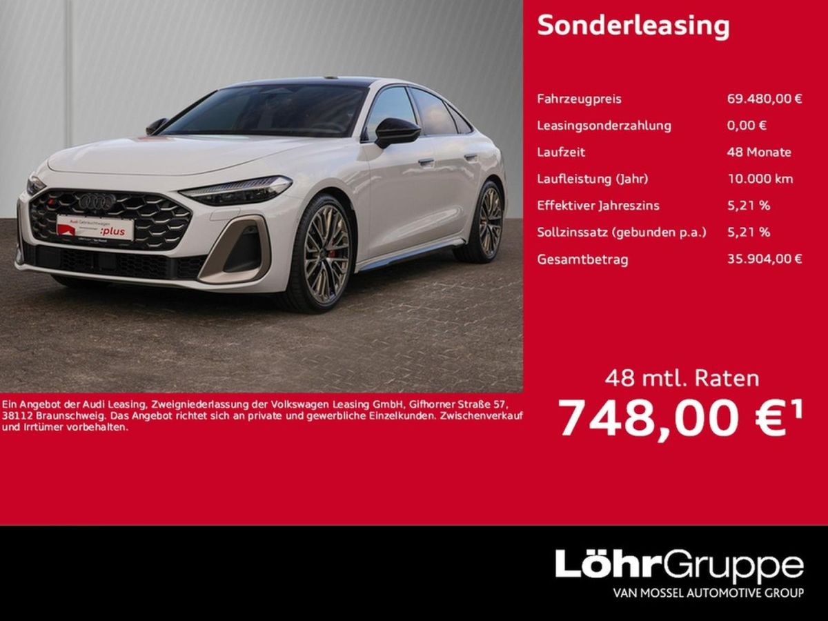 Audi S5 Limousine TFSI quattro edition one Leasing