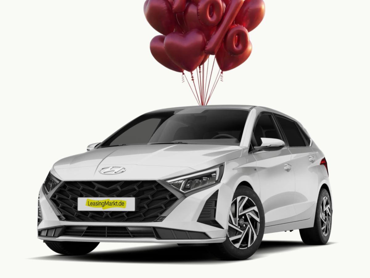 Hyundai i20 Trend kompakt, aber komplett Leasing