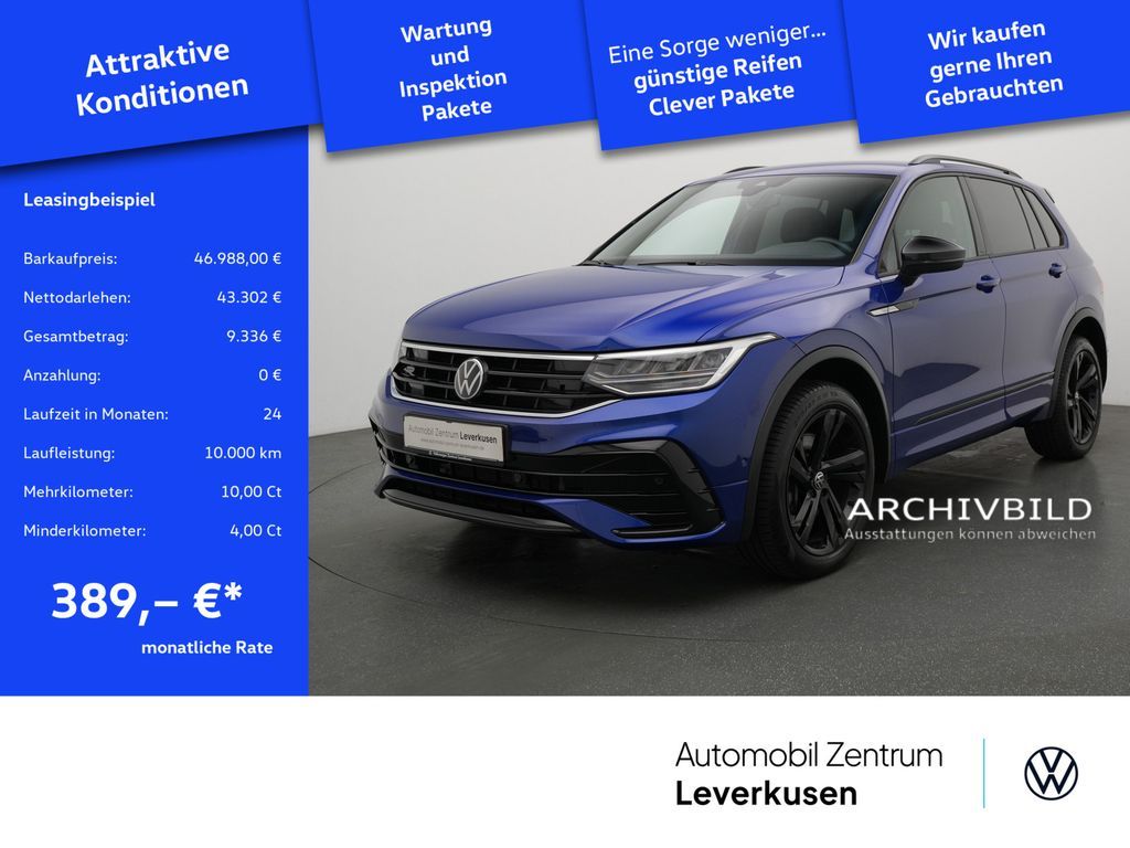 Volkswagen Tiguan R 4Motion ACC H/K PANO SHZ PDC Leasing